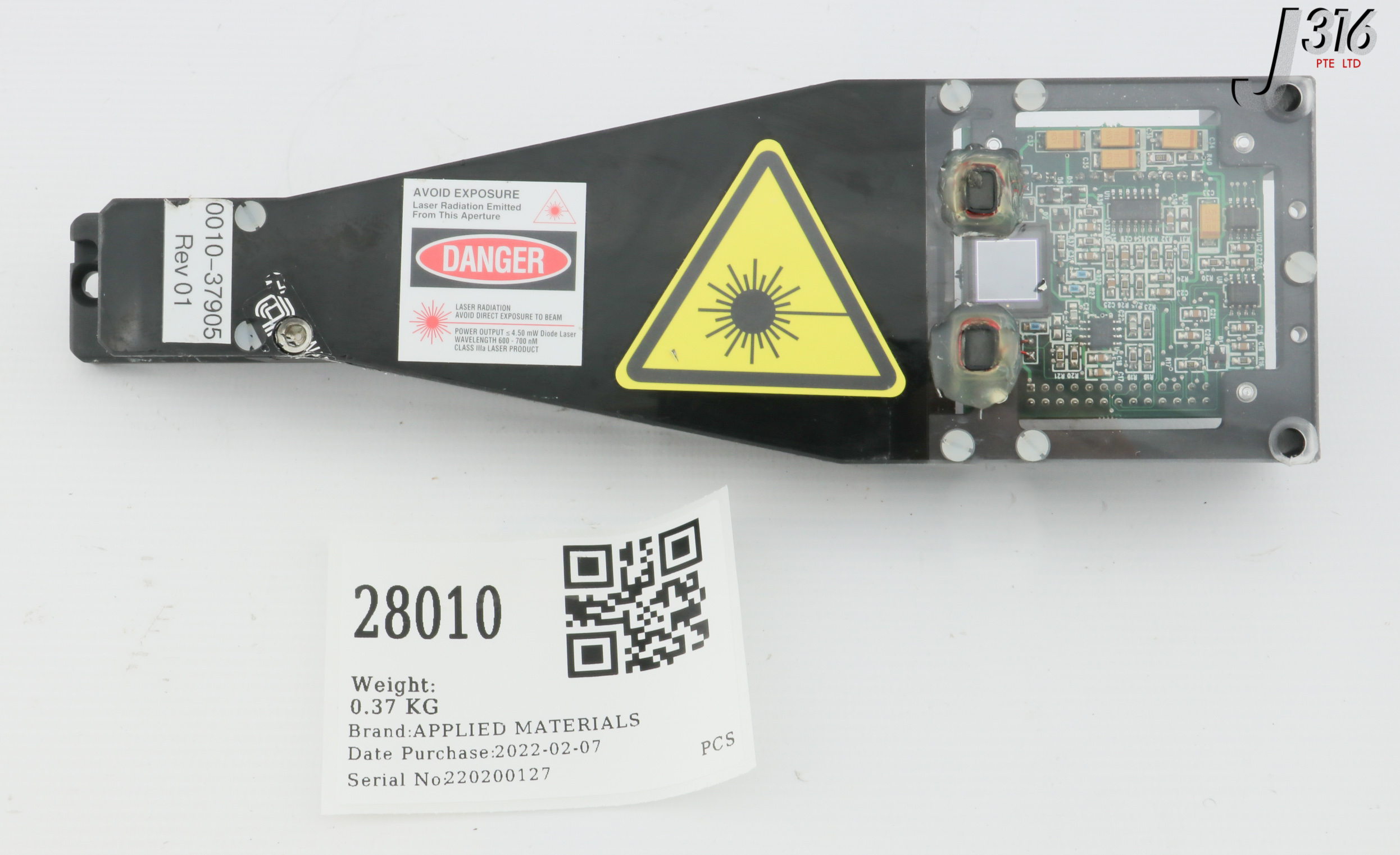28010 APPLIED MATERIALS ASSEMBLY, ISCAN MODULE, 0100-00845 0010